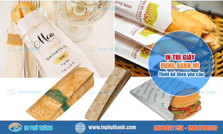 Túi giấy đựng bánh mì