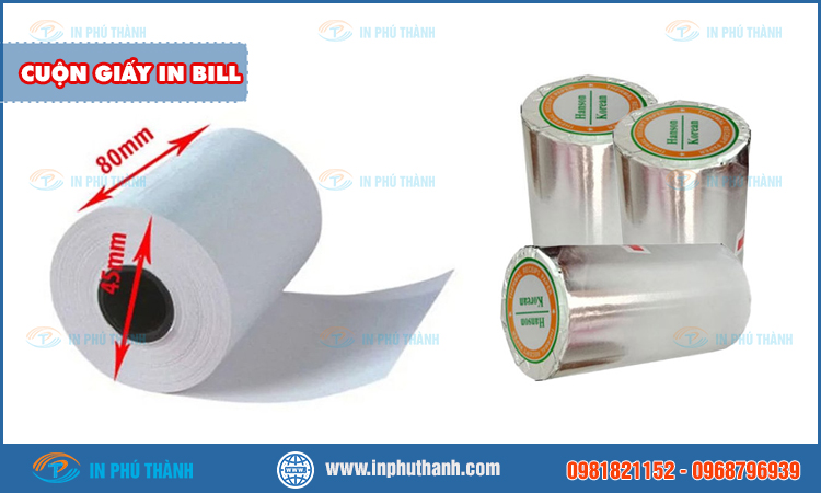 Cuộn giấy in bill
