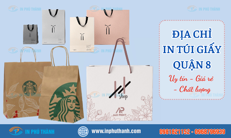 In túi giấy tại Quận 8