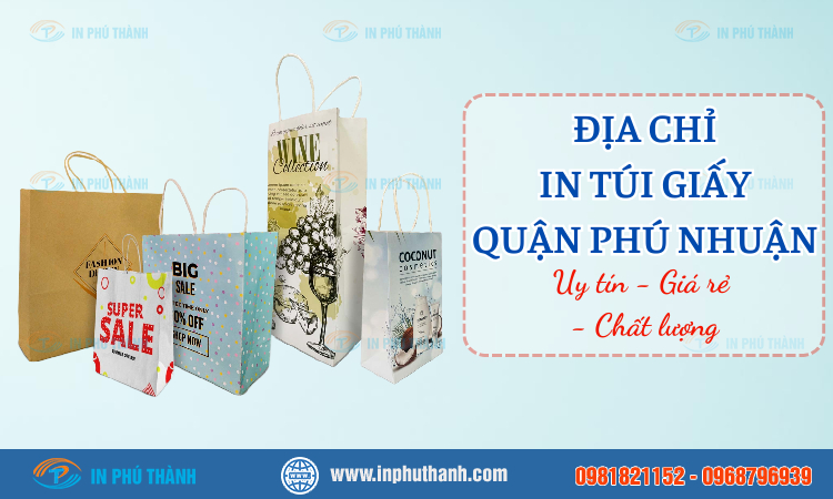 In túi giấy tại Quận Phú Nhuận