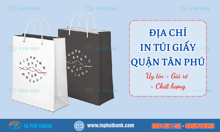 In túi giấy tại Quận Tân Phú
