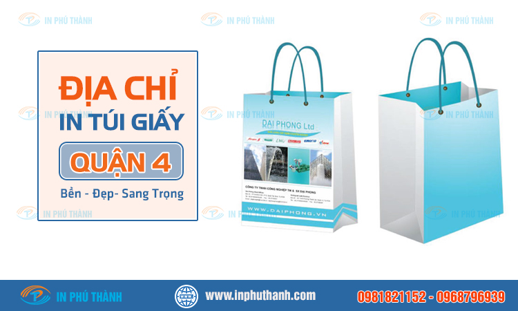 In túi giấy tại Quận 4