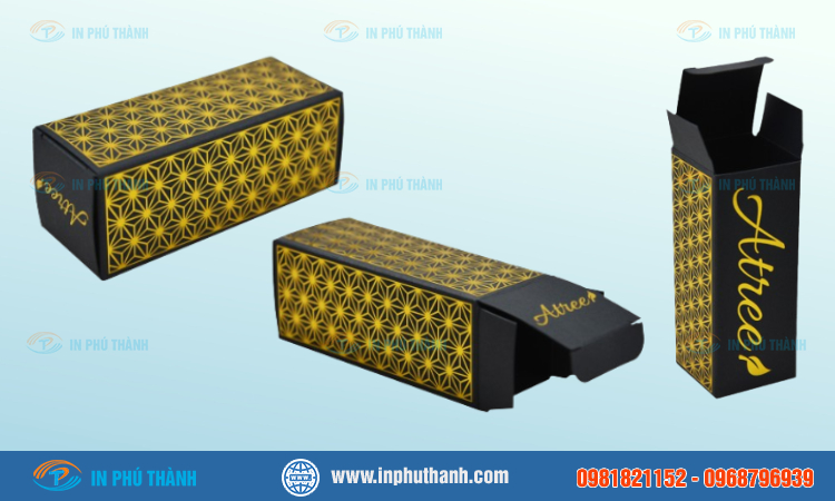 Hộp carton đen