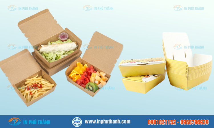 Hộp giấy đựng salad