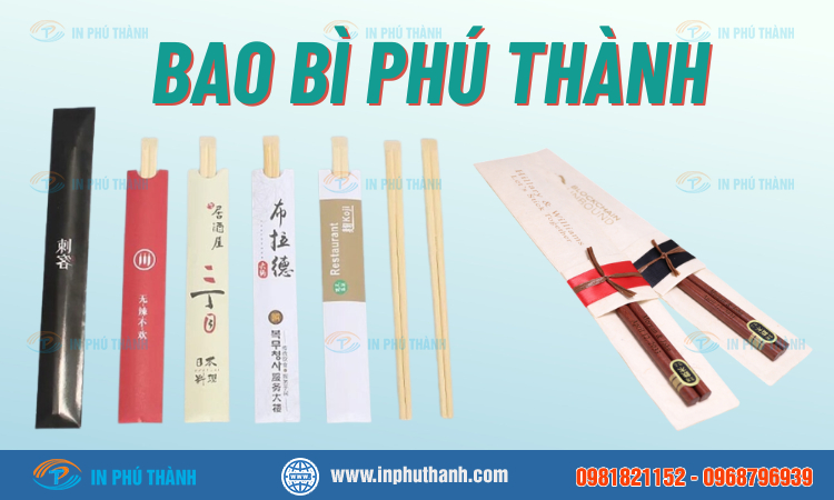 Túi giấy đựng đũa