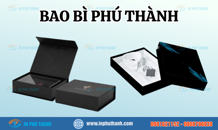 Hộp giấy màu đen