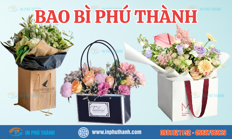 Túi giấy đựng hoa