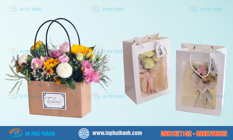 Túi giấy đựng hoa