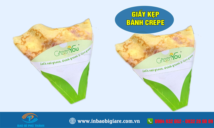 Giấy kẹp bánh crepe