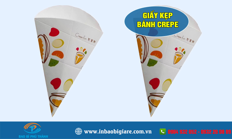 Giấy kẹp bánh crepe