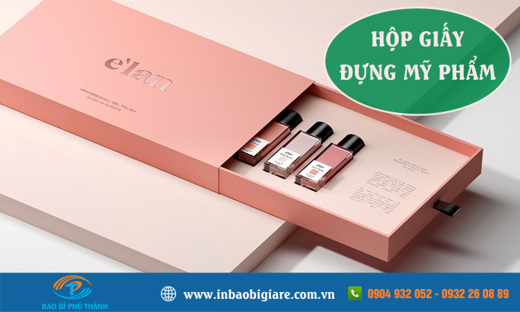Hộp giấy đựng mỹ phẩm