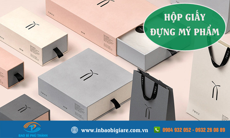 Hộp giấy đựng mỹ phẩm
