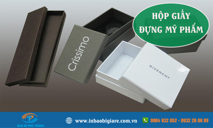 Hộp giấy đựng mỹ phẩm