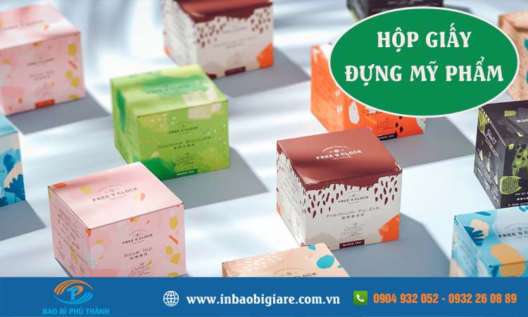 Hộp giấy đựng mỹ phẩm