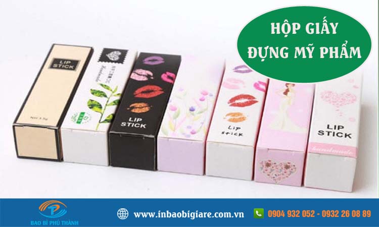 Hộp giấy đựng mỹ phẩm