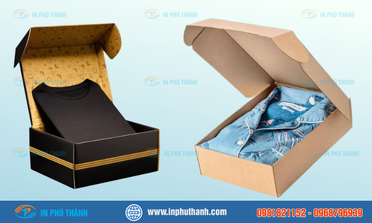 Hộp carton đựng quần áo