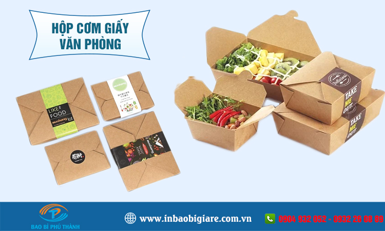 Hộp giấy đựng cơm