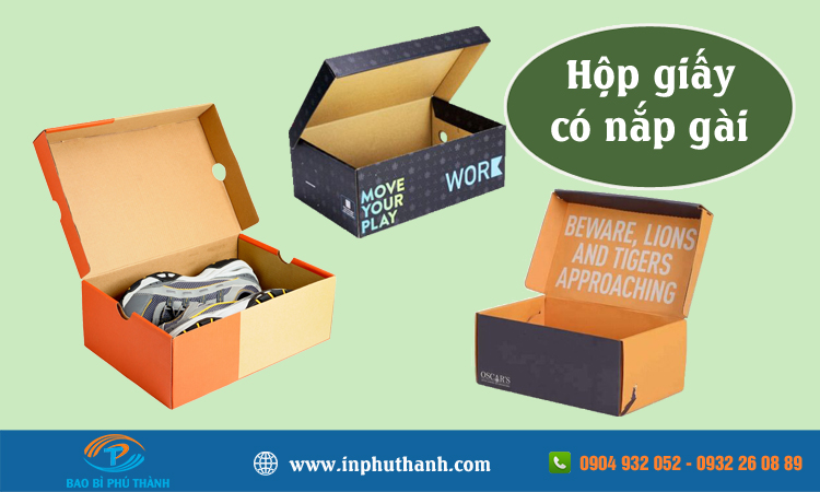 Hộp giấy nắp gài