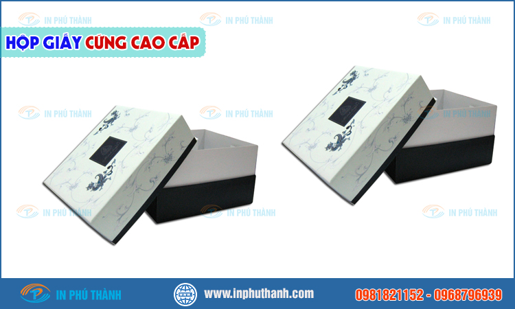 Hộp giấy cứng cao cấp