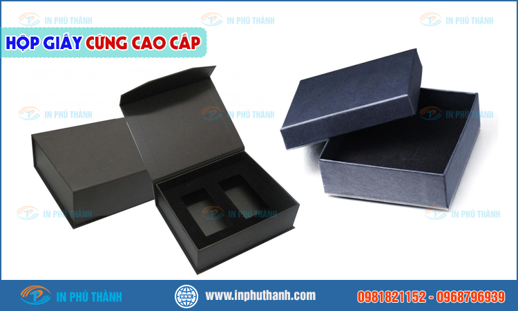 Hộp giấy cứng cao cấp