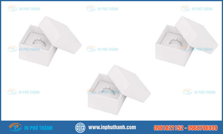 Hộp giấy đựng nhẫn