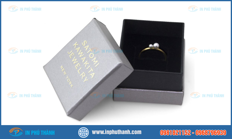 Hộp giấy đựng nhẫn
