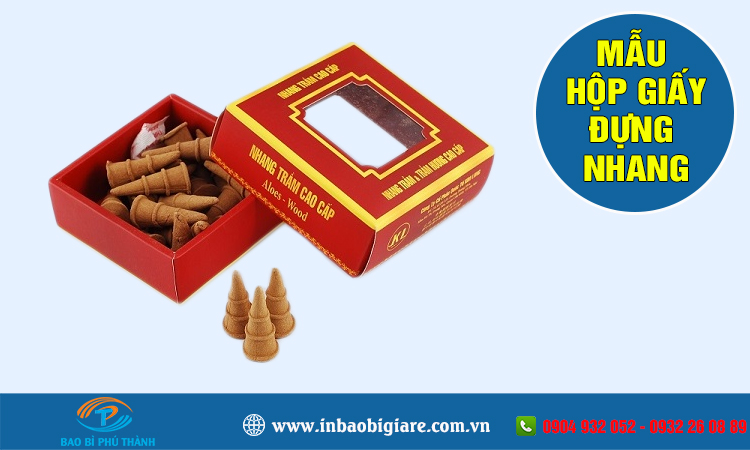 Hộp giấy đựng nhang