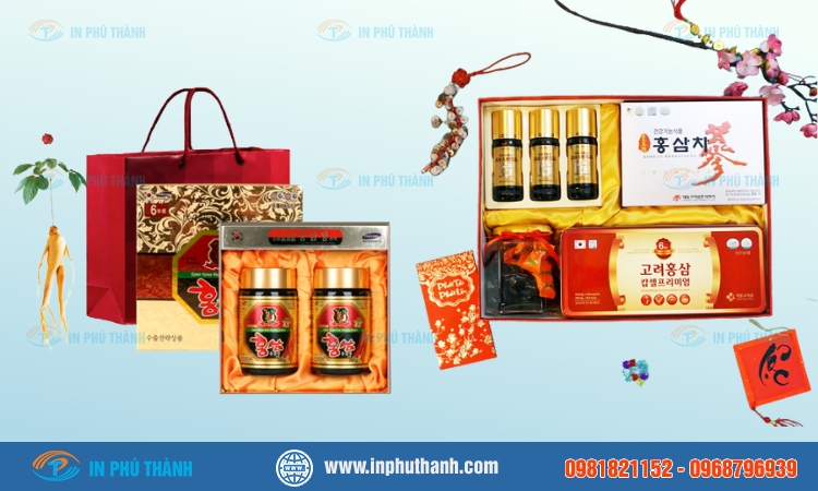 Hộp giấy đựng sâm