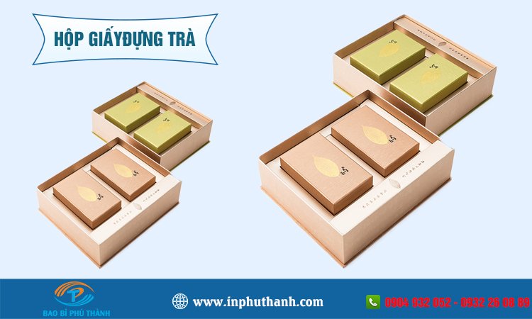 Hộp giấy đựng trà