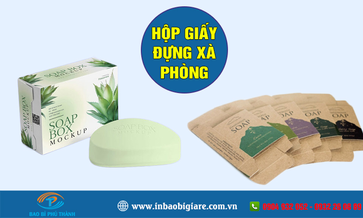 Hộp giấy đựng xà phòng