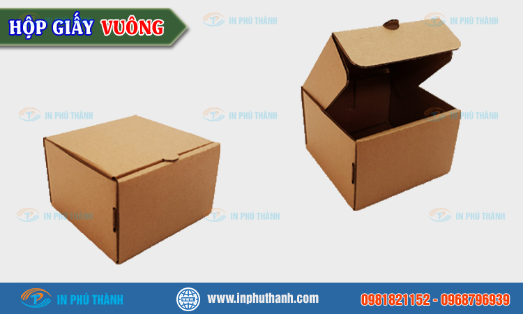 Hộp giấy vuông