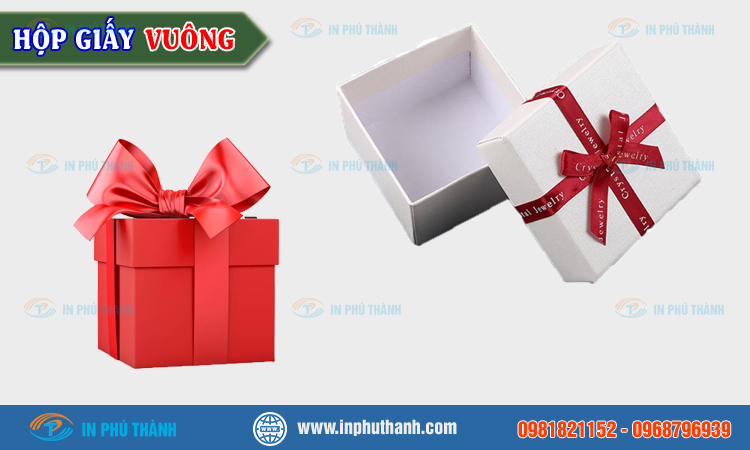 Hộp giấy vuông