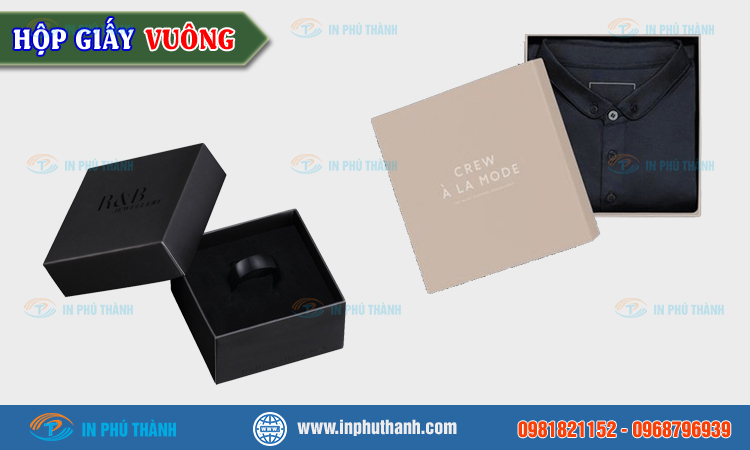 Hộp giấy vuông