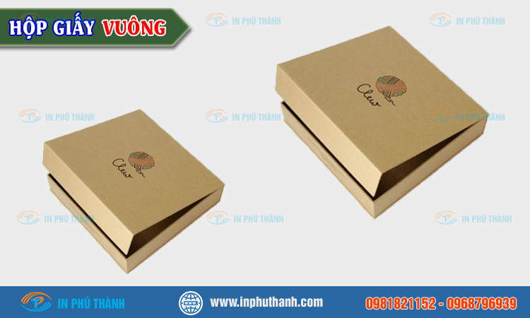 Hộp giấy vuông