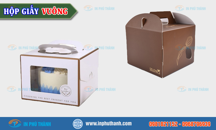 Hộp giấy vuông