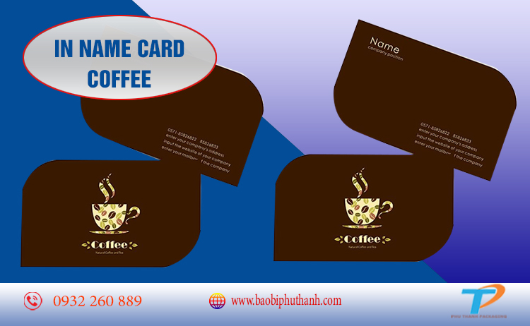 Name card coffee