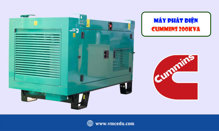 Máy phát điện Cummins 200kva 