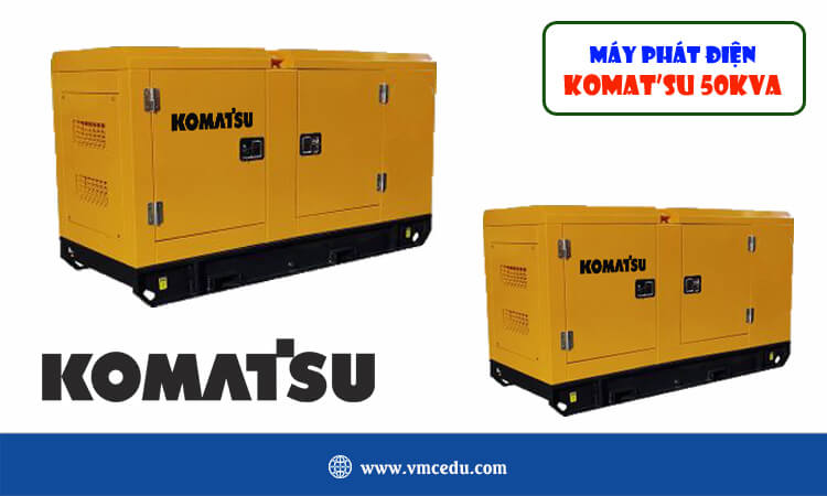 Máy phát điện Komatsu 50kva 