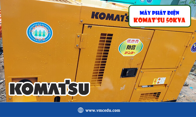 Máy phát điện Komatsu 50kva 