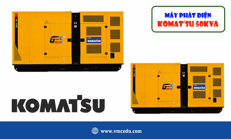 Máy phát điện Komatsu 50kva 