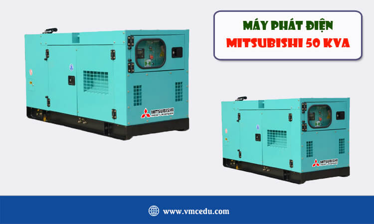 Máy phát điện Mitsubishi 50kva 
