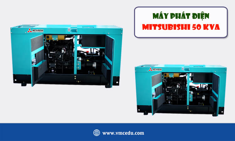 Máy phát điện Mitsubishi 50kva 
