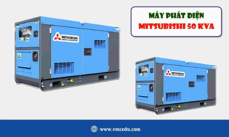 Máy phát điện Mitsubishi 50kva 