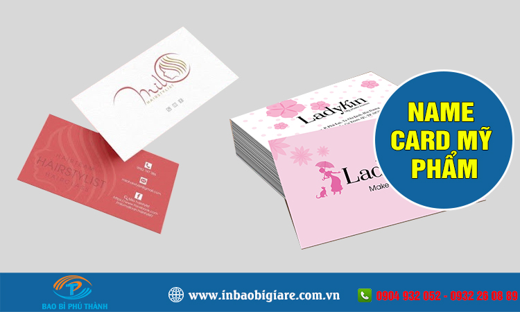 Name card mỹ phẩm