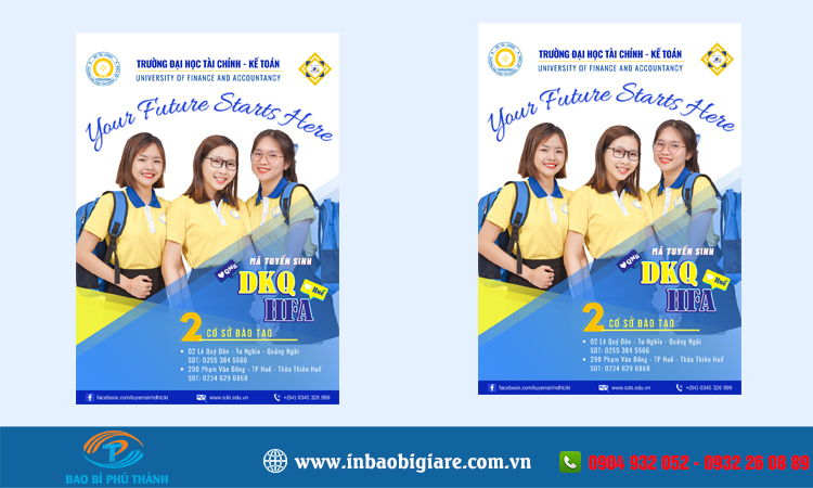 Tờ rơi tuyển sinh đại học