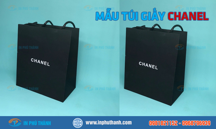Túi giấy chanel