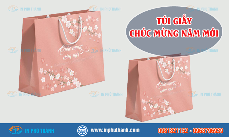 Túi giấy chúc mừng năm mới