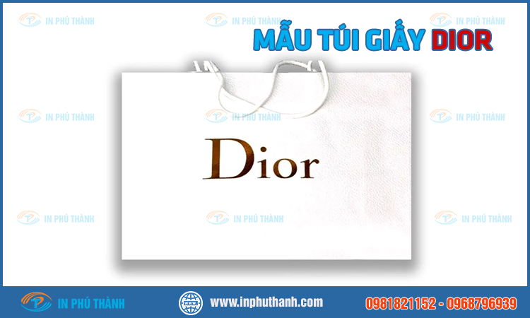 Túi giấy Dior