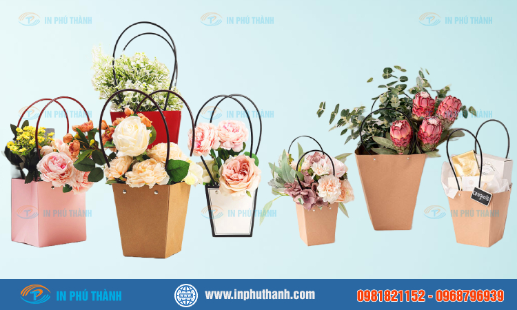 Túi giấy đựng hoa