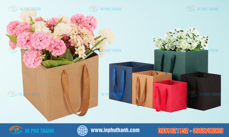 Túi giấy đựng hoa